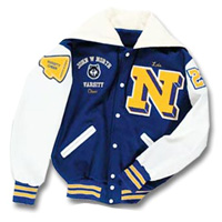 Customized Varsity Letterman Jackets Made by Delong, the oldest name in  Varsity Award Letterman jackets!!